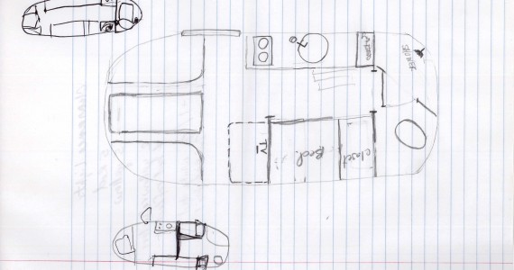 Pencil Airstream Drawing